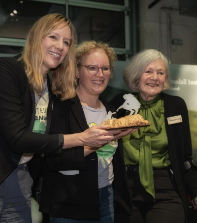 Von links nach rechts: Kathrin Grau, Kristina Radke, Mary Lewis