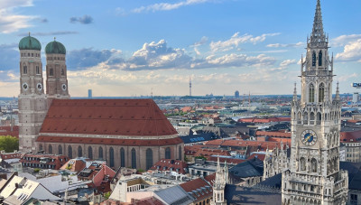 Panorama von München