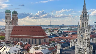 Panorama von München