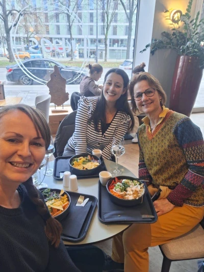 Treffen in München mit der Stifterin Petra Martin