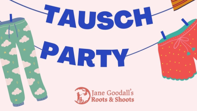 Plakat zur Kleidertauschparty