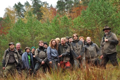 Gruppenbild im Kesselmoor